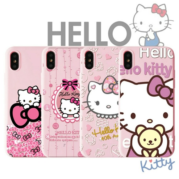 iPhone XR/XS/X/7/8/+❤️️hello kitty phone case - Picture 3 of 6